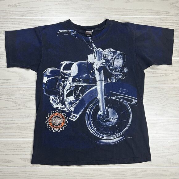 Harley-Davidson Other - Vintage 1996 Harley Davidson AOP Shirt